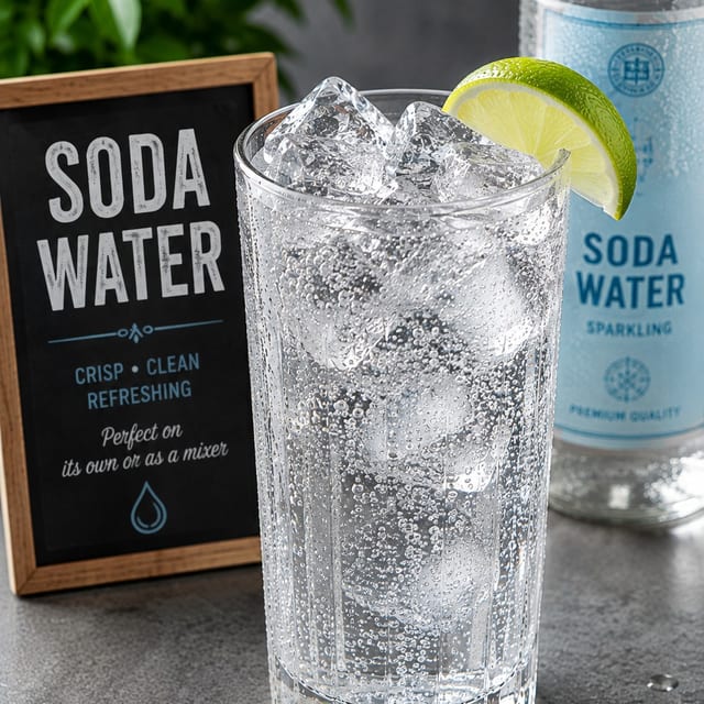 SODA WATER.