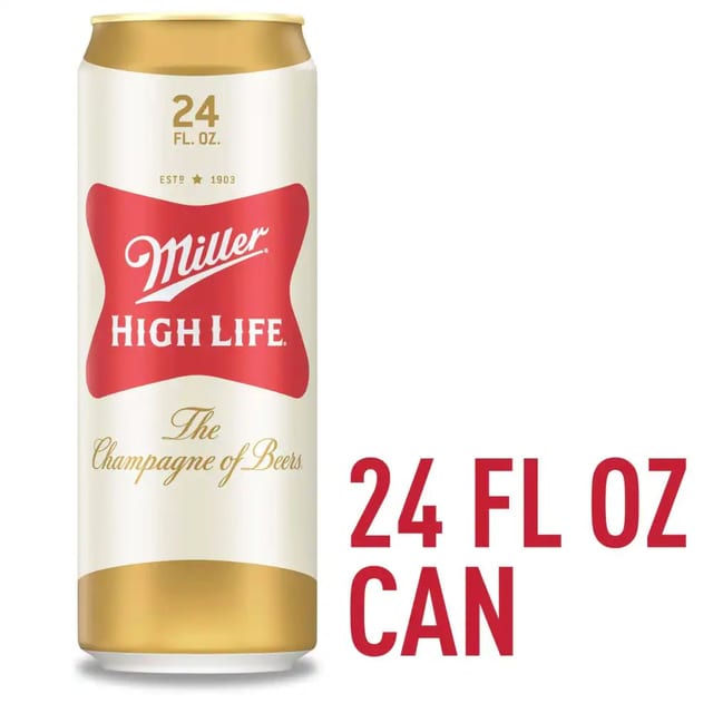 Can Miller High Life.