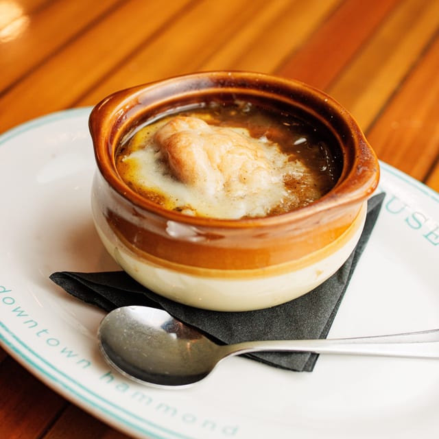 FRENCH ONION SOUP.