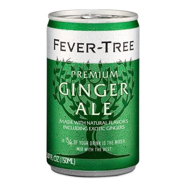 GINGER ALE FEVER TREE.