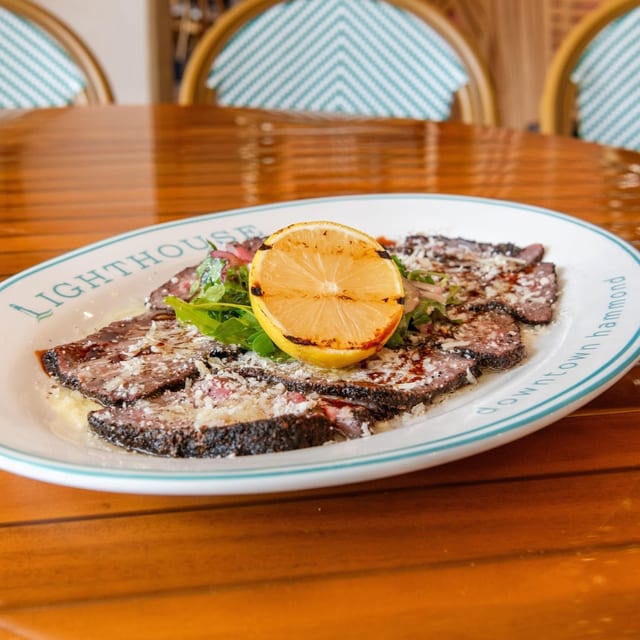 BEEF CARPACCIO.