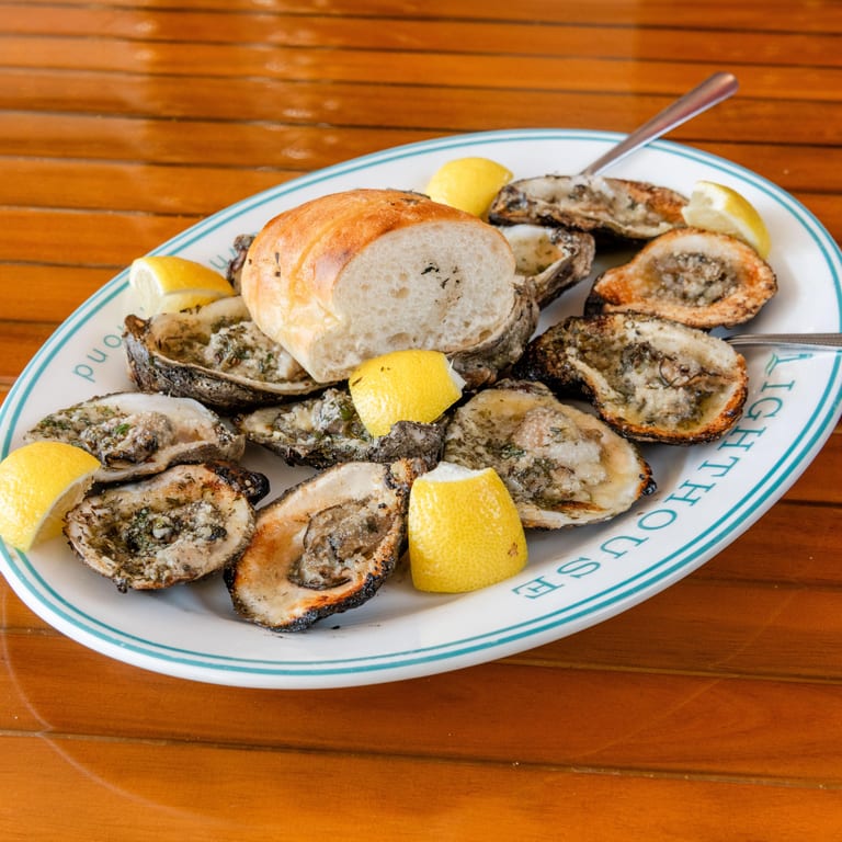 Fresh Oysters and Seafood Delights